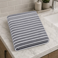 Premium Linen Bath Towel-Grey 