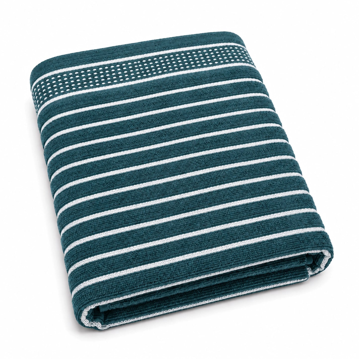 Premium Linen Bath Towel for Men & Women – Dark Teal
