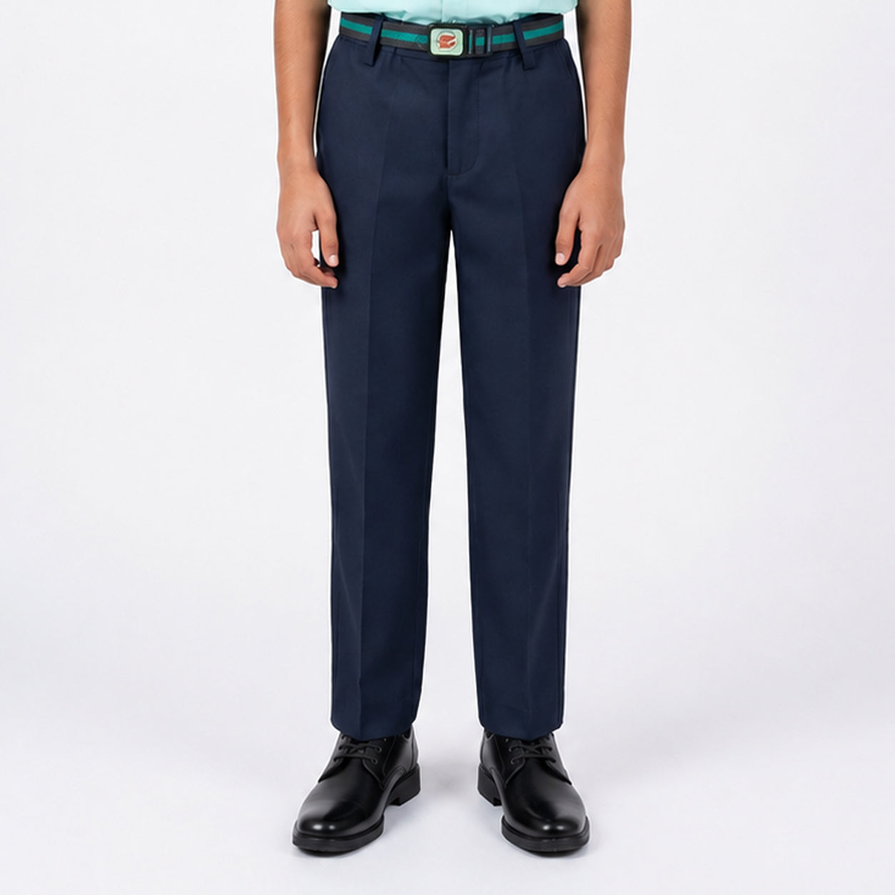 Dholakiya School Uniform Boys Full Belt Trousers