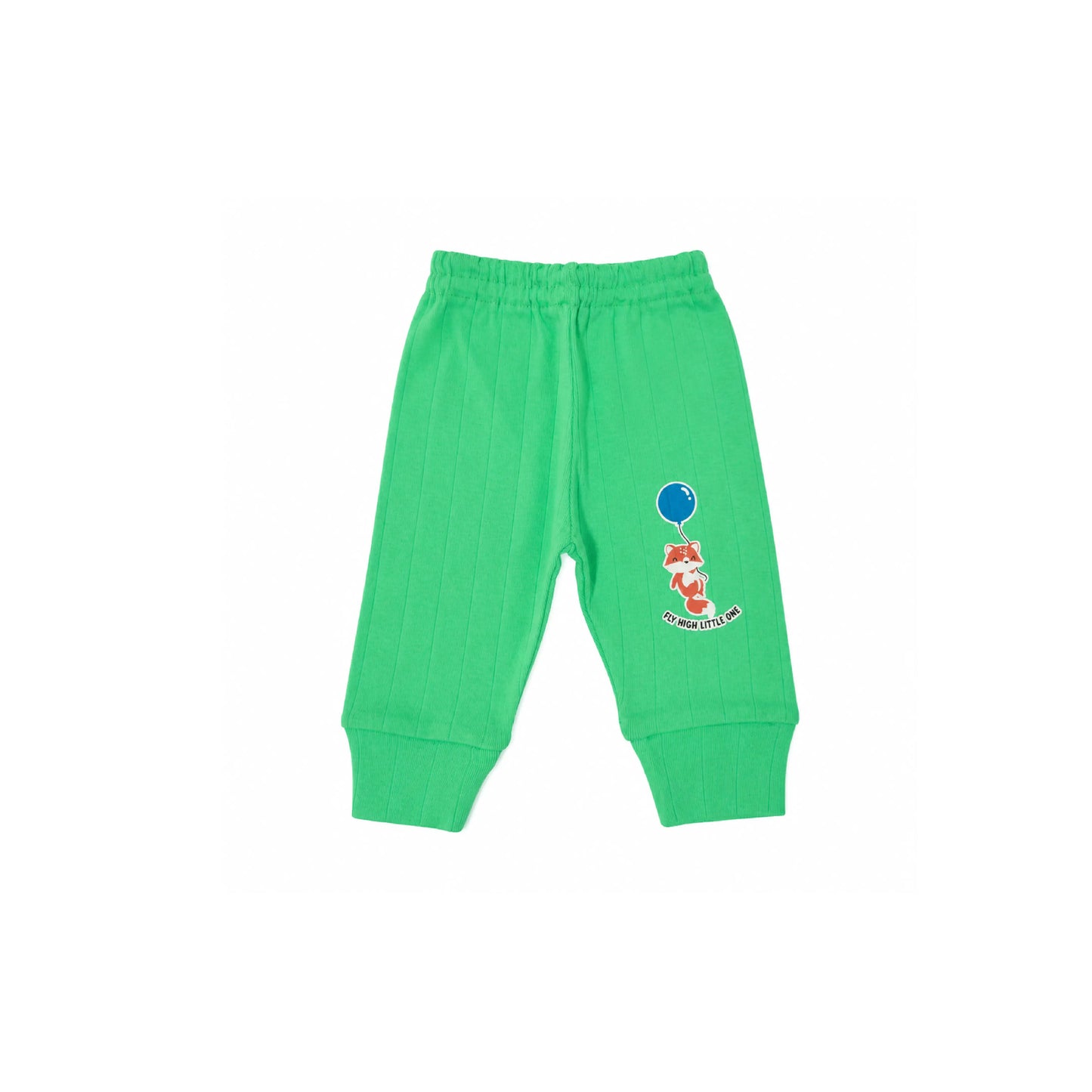 Green Cucumber Baby Boy & Girl Cotton Full Sleeve Vest - Pajama Set