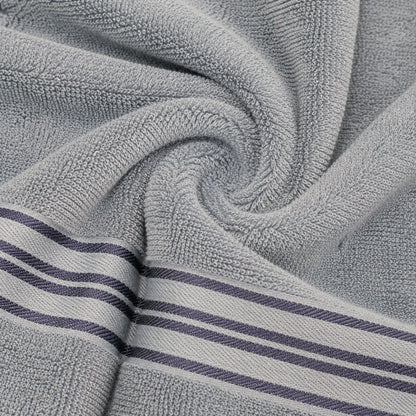 Premium Terry Cotton Bath Towel for Men & Women - Grey