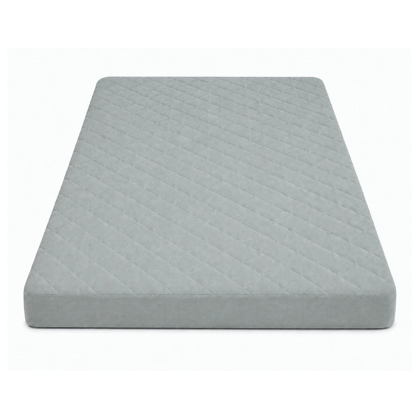 100% Waterproof Quilted Fitted Mattress Cover - Grey