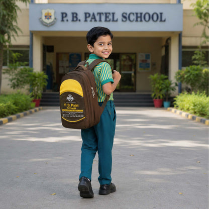 P.B. Patel Schools Student Backpack Bag