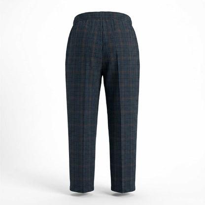 Dholakiya School Uniform Checks Trouser