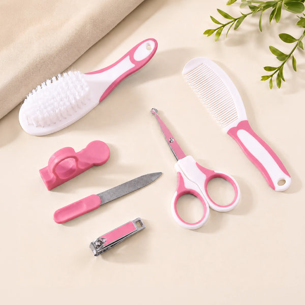 Baby Nail Care Kit – Newborn Nail Grooming Set -Pink