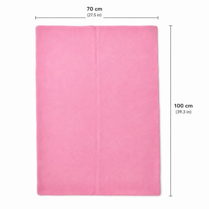 Pink Multipurpose Baby Dry Sheet – Waterproof Bed Protector Mat