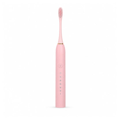 Pink Sonic Electric Toothbrush – Rechargeable & Waterproof – Pack of 1