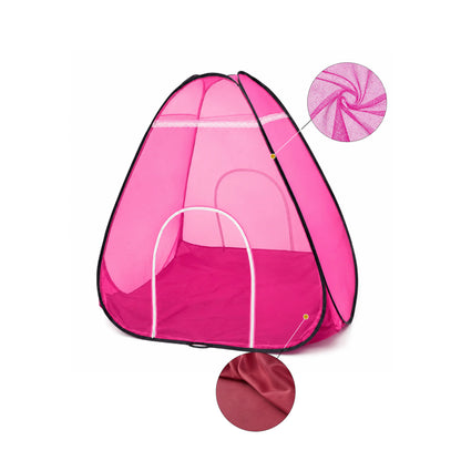 Foldable Pop-Up Mosquito Net Tent – Pink