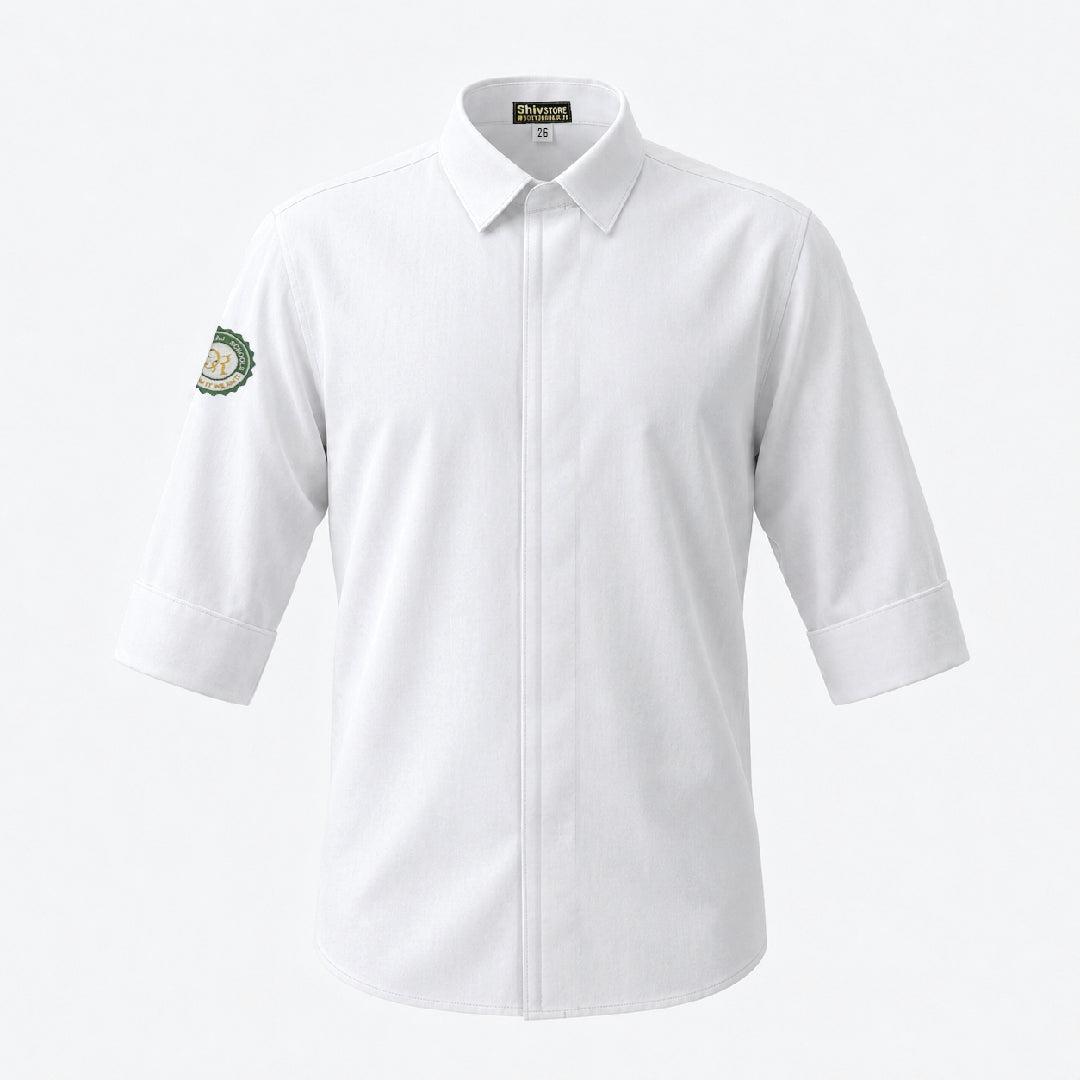 Shri Raj School Uniform Formal Girl Shirt ( 11 & 12 Commerce)