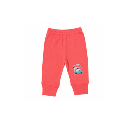 Retro Red Cucumber Baby Boy & Girl Cotton Full Sleeve Vest - Pajama Set