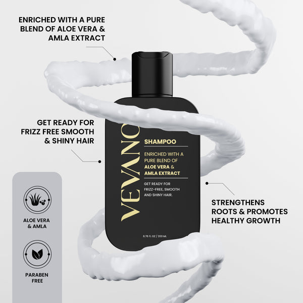VEVANO Ganesh Chaturthi Hair Care Combo – Shampoo, Conditioner & 2-in-1 Set | Festive Hair Care Gift Set