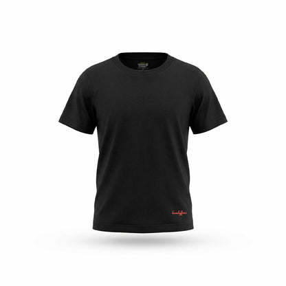 Black Kids Cotton T-Shirt | Unisex Daily Wear