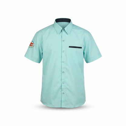 Dholakiya School Uniform Boys Half Sleeve Shirt