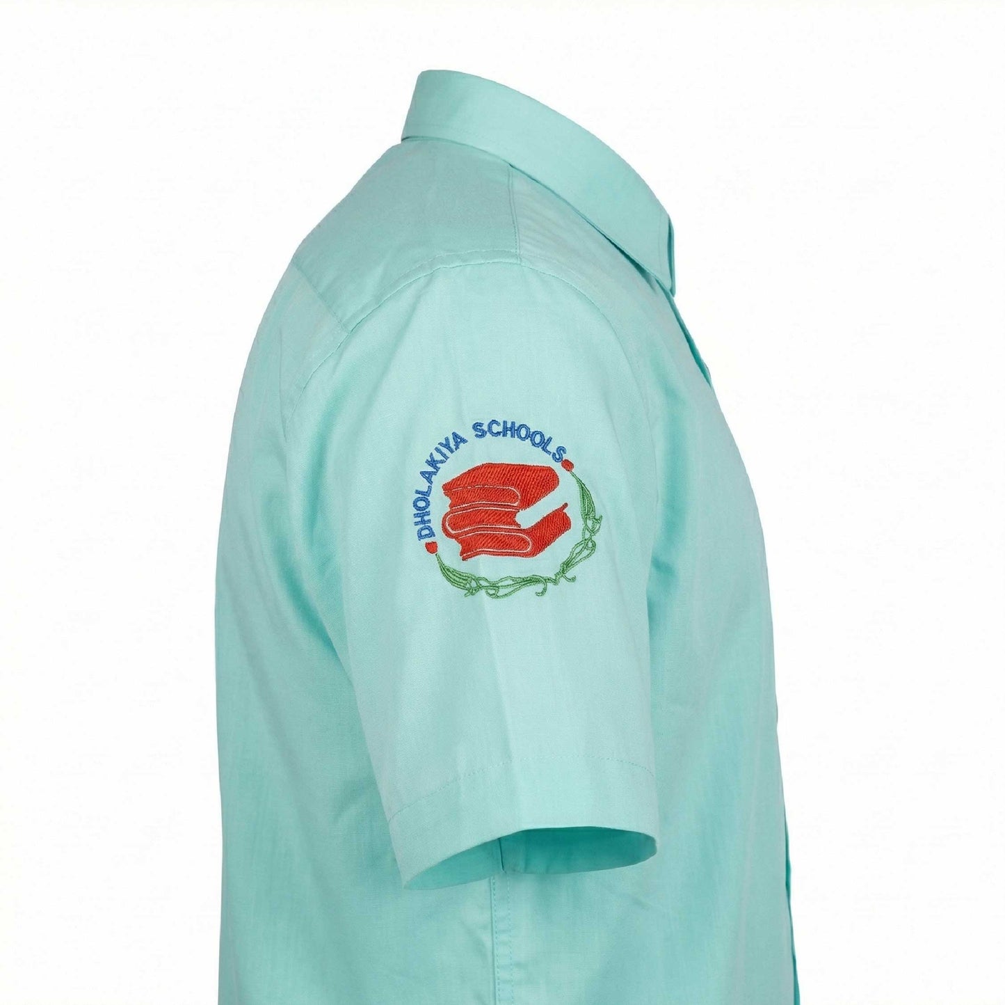 Dholakiya School Uniform Boys Half Sleeve Shirt