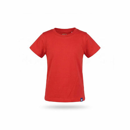 Red Kids Cotton T-Shirt | Unisex Daily Wear