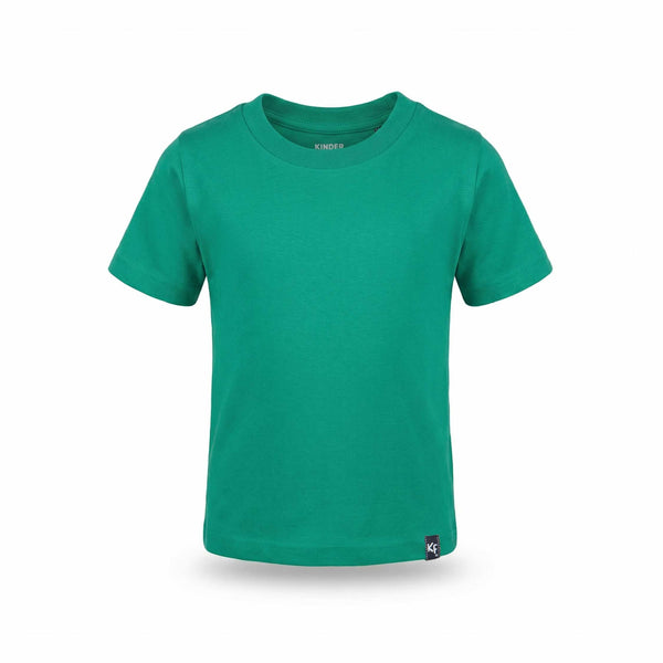 Green Kids Cotton T-Shirt | Unisex Daily Wear