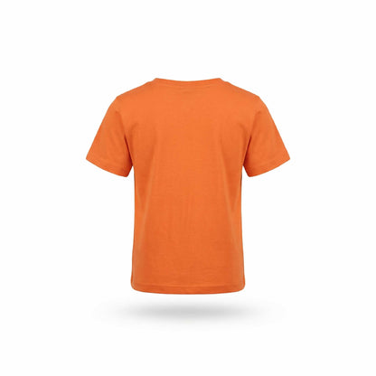 Orange Kids Cotton T-Shirt | Unisex Daily Wear