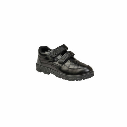 Black Velcro School Shoes