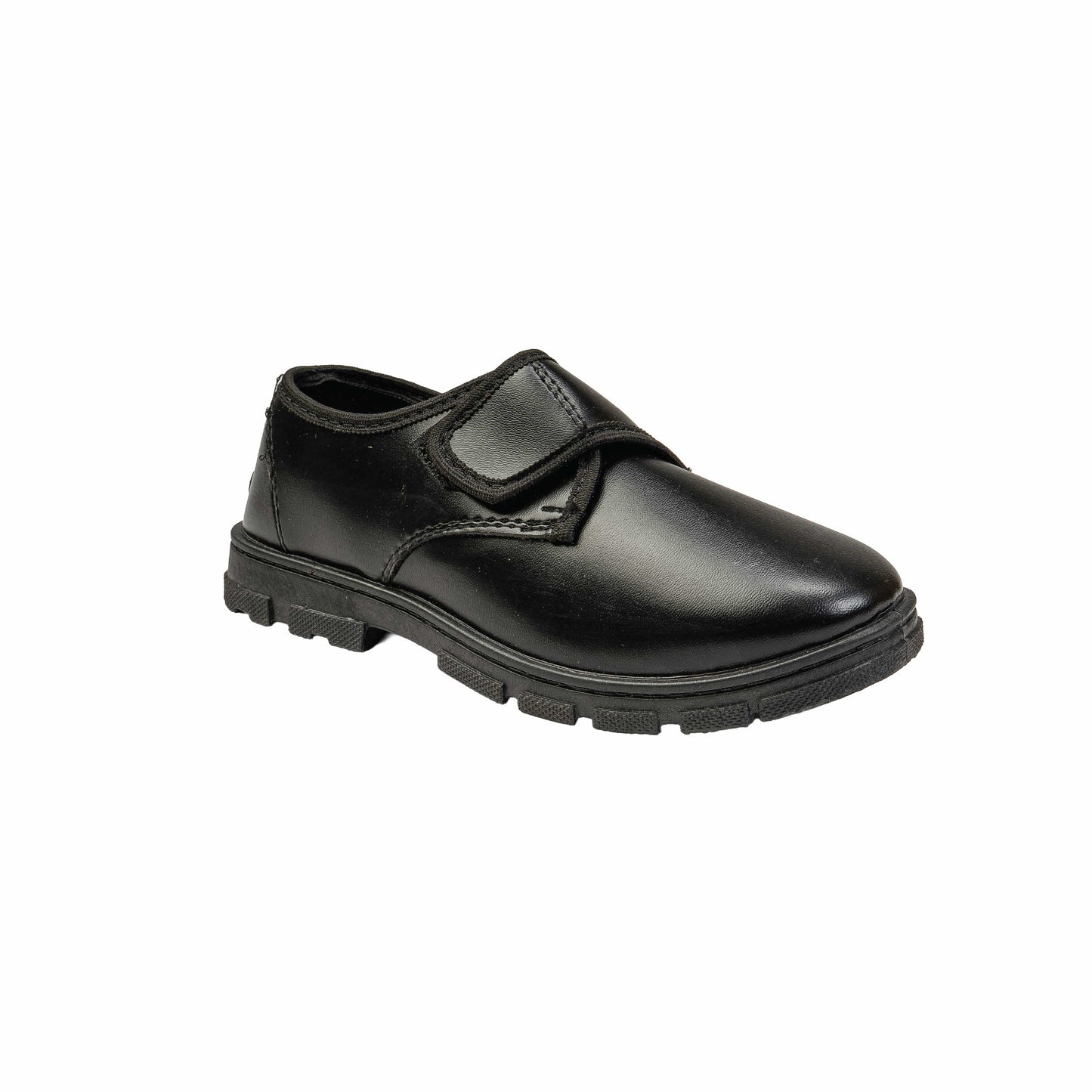 Boys School Shoes – Black Velcro Closure