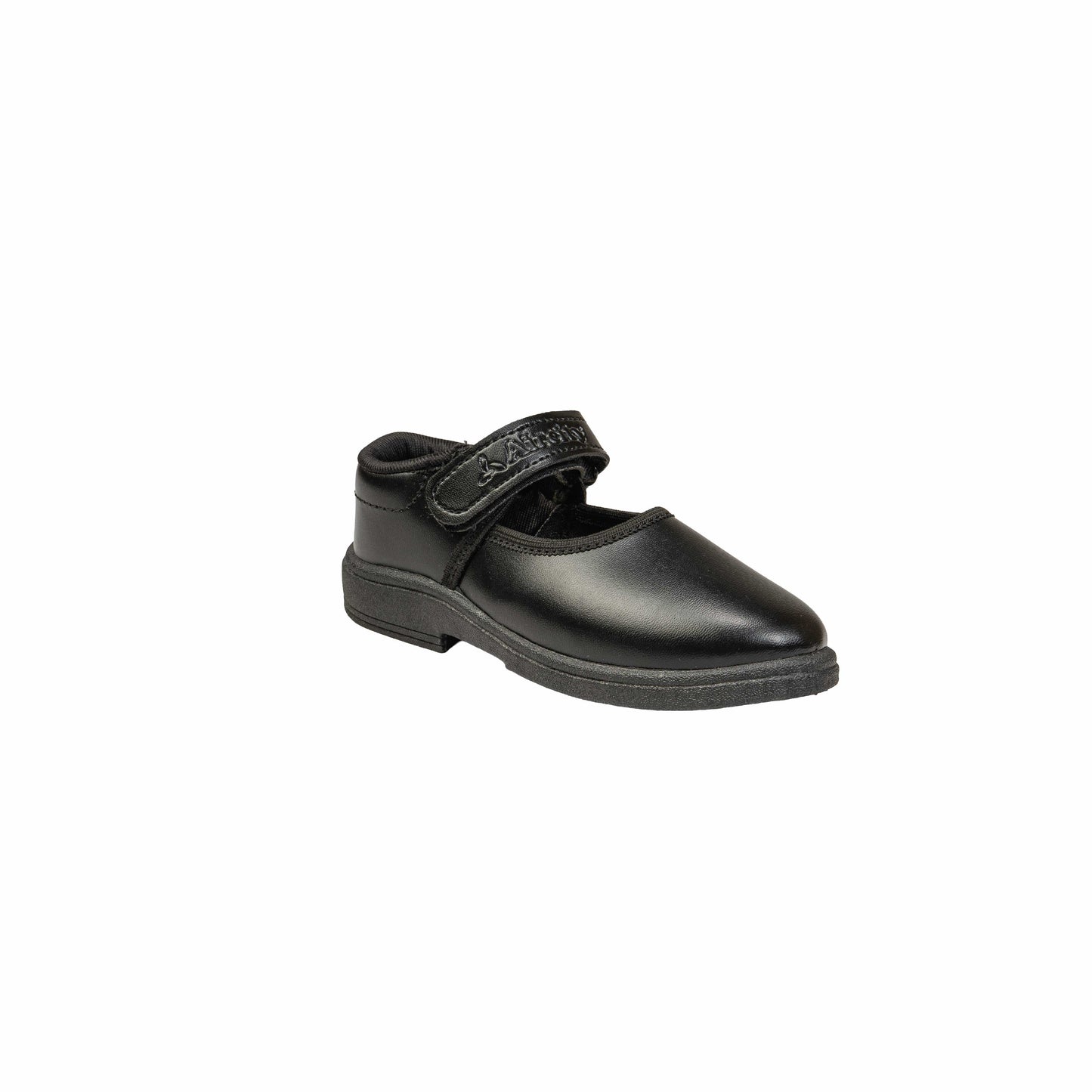Girls School Shoes – Black Velcro Closure