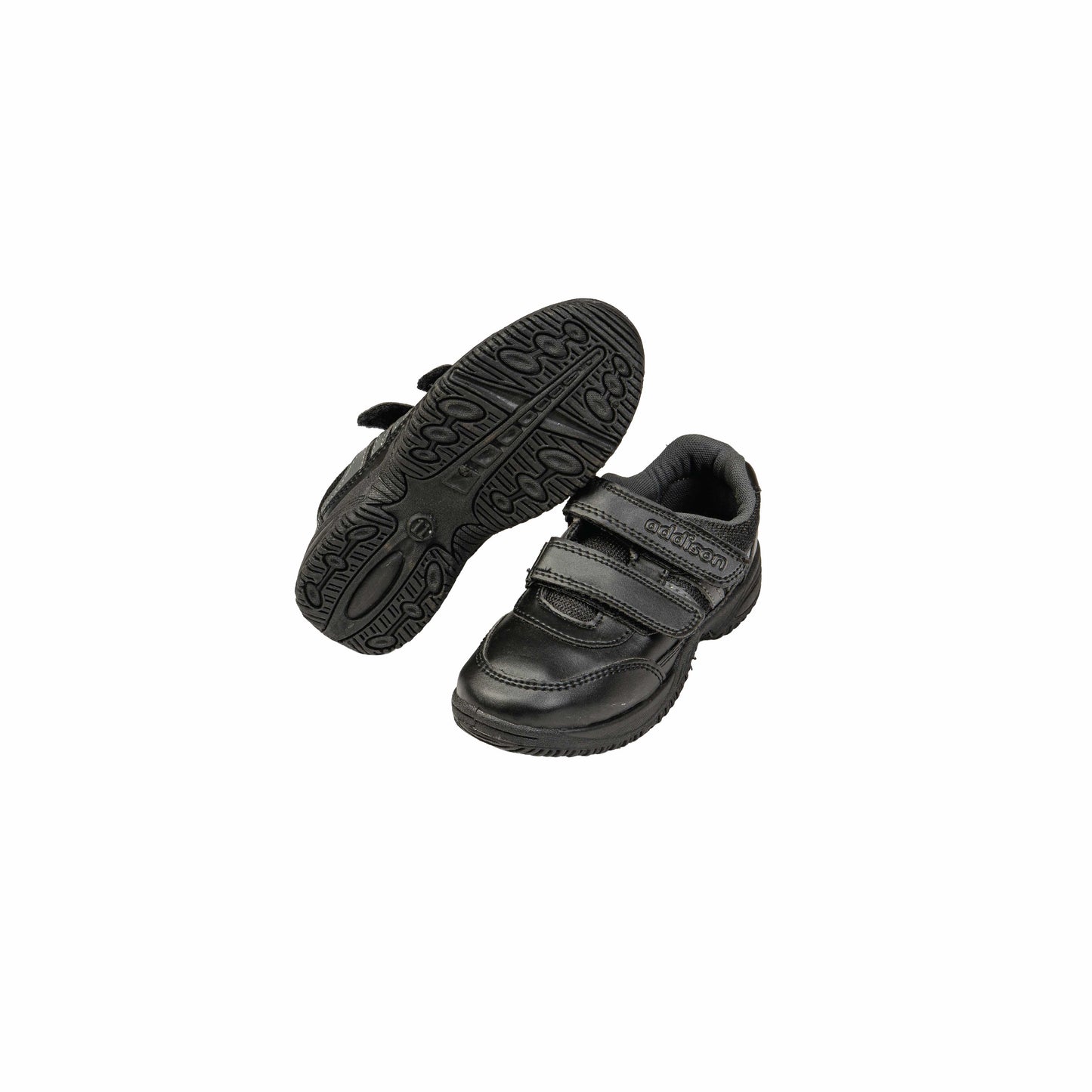 Student School Shoes – Black Velcro Closure