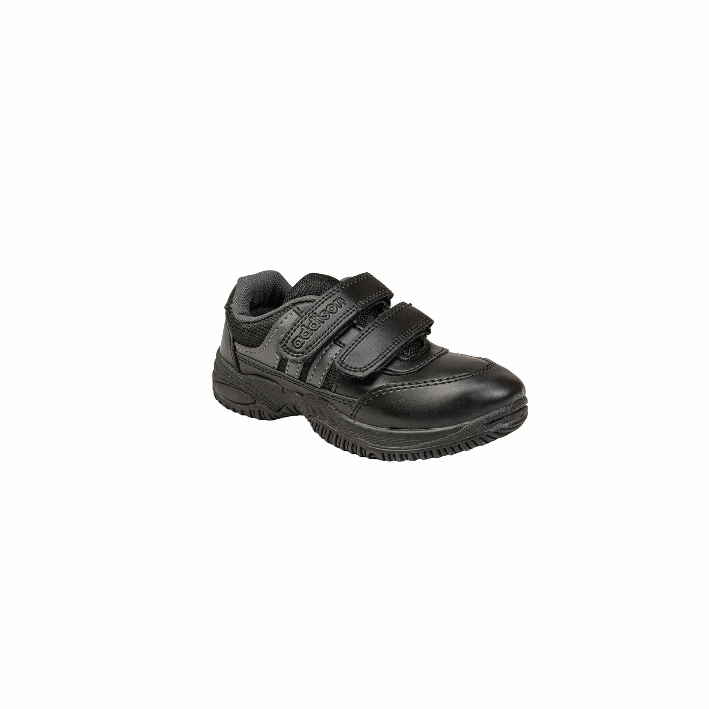 Student School Shoes – Black Velcro Closure