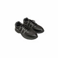 Student School Shoes – Black & Grey Lace-Up