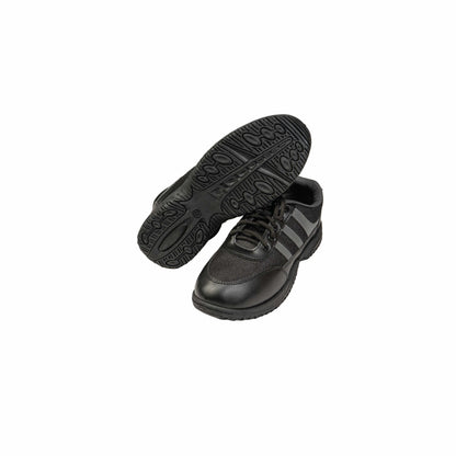 Student School Shoes – Black & Grey Lace-Up