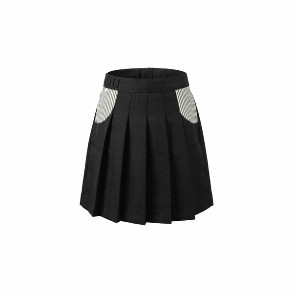 Pragati School Pleated Uniform Skirt