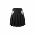 Pragati School Pleated Uniform Skirt