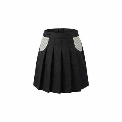 Pragati School Pleated Uniform Skirt