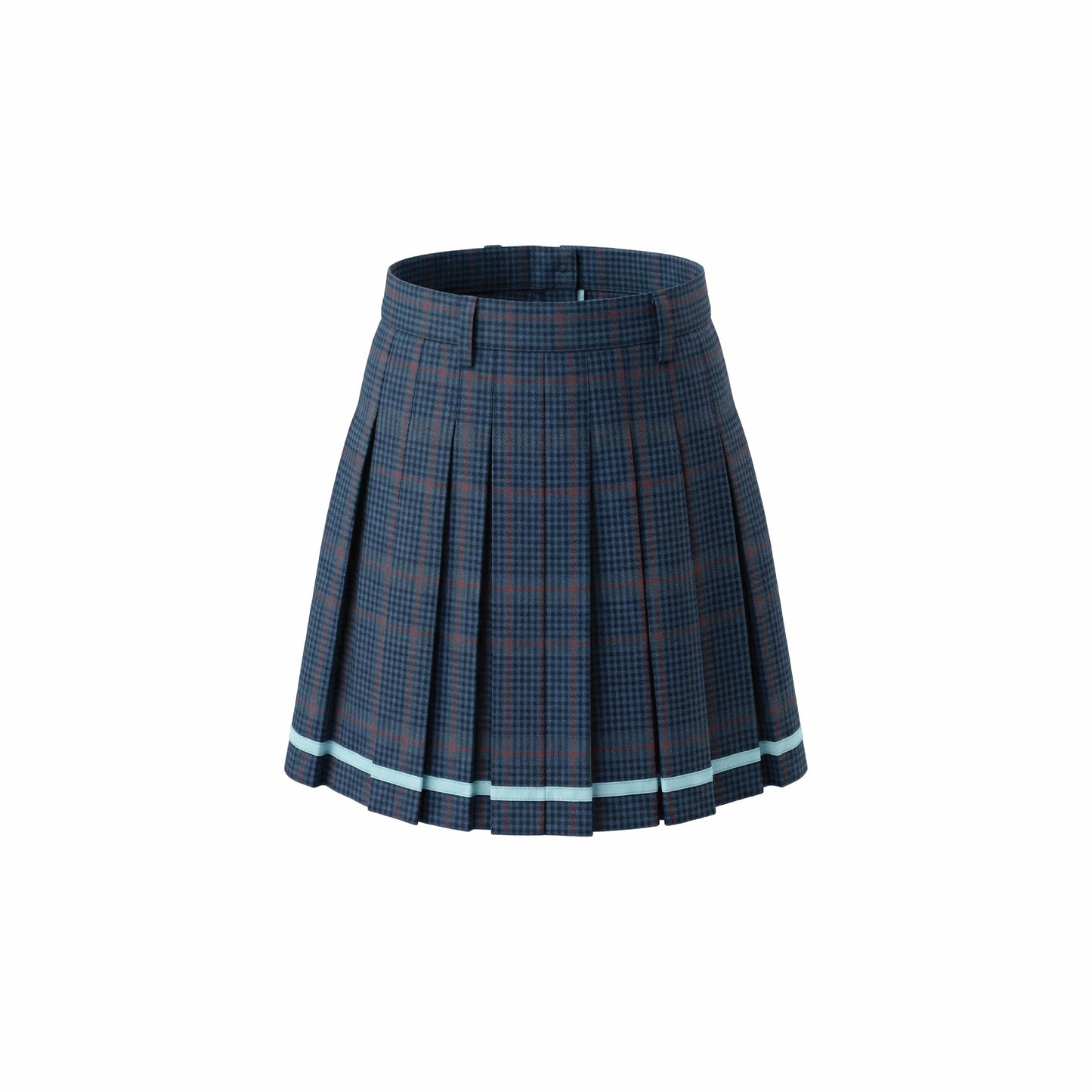 Dholakiya School Uniform Girls Checks Skirt