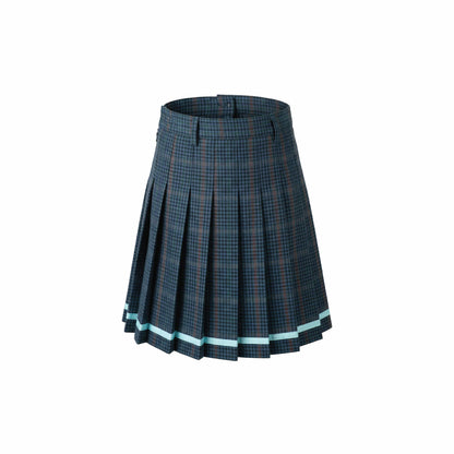 Dholakiya School Uniform Girls Checks Skirt