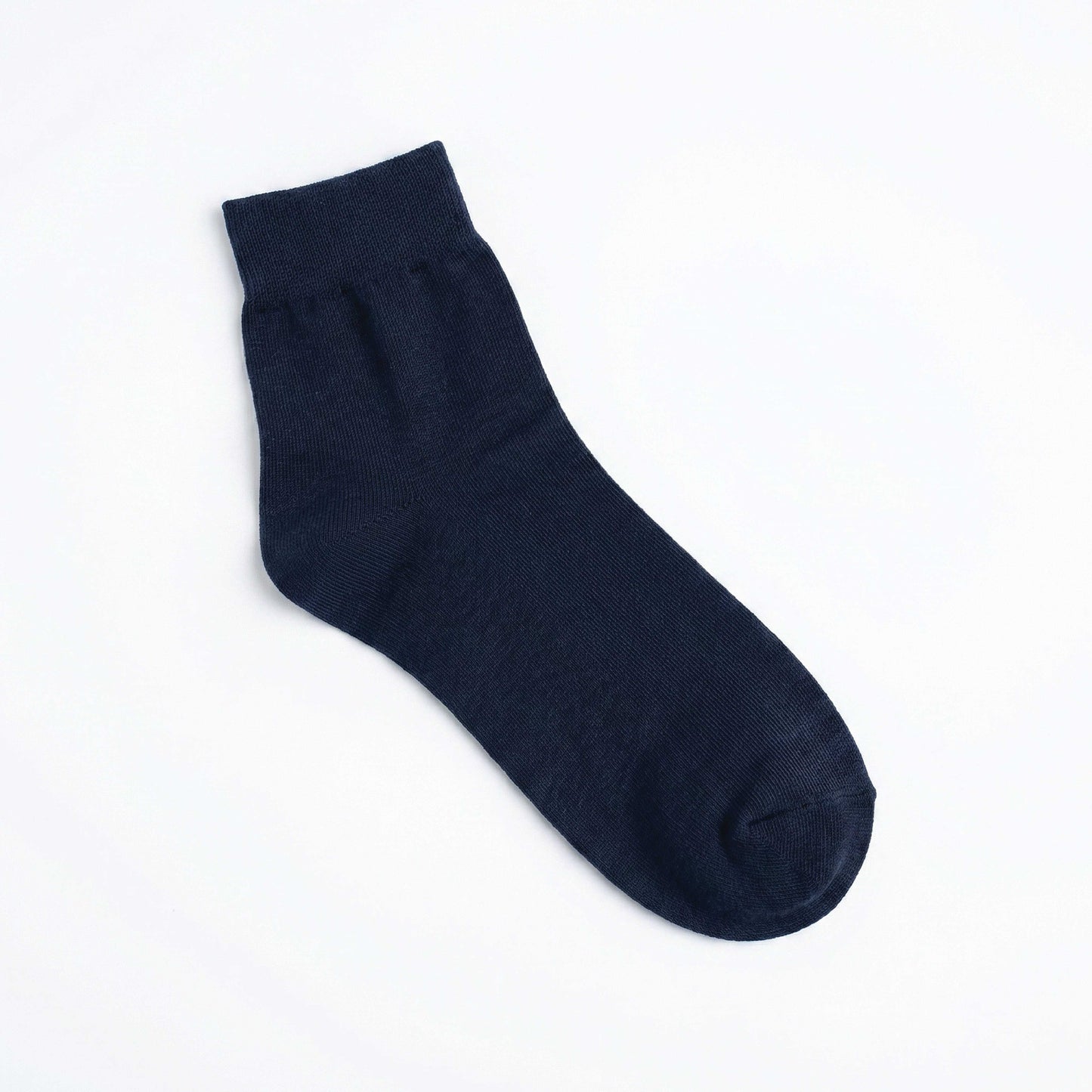Plain Navy Blue School Socks