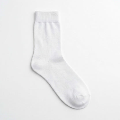 White School Ankle Socks