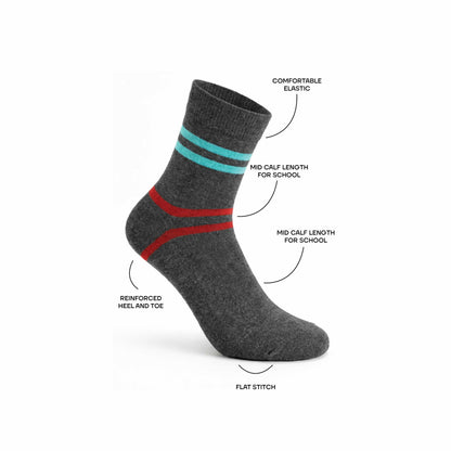 Dholakiya School Uniform Socks