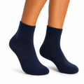 Plain Navy Blue School Socks