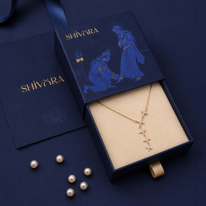 Shivora Star Cascade Necklace