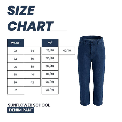 Sunflower School Denim Pants