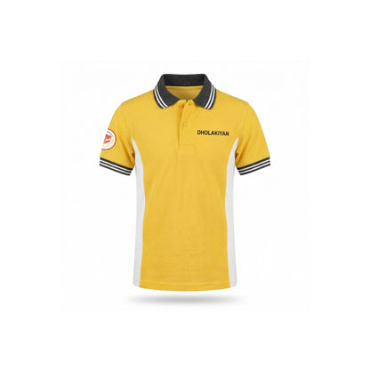 Dholakiya School Sports Uniform Yellow
