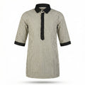 Pragati School Striped Uniform Long Top