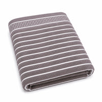 Premium Linen Bath Towel -Taupe