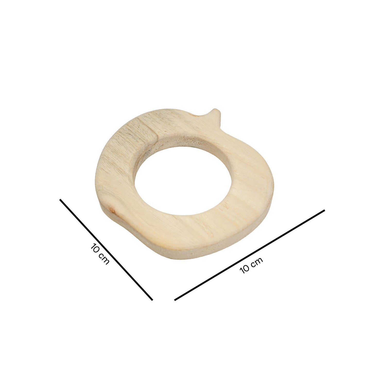Bubzee Neem Apple & Bird Teether Combo for Babies – Pack of 2