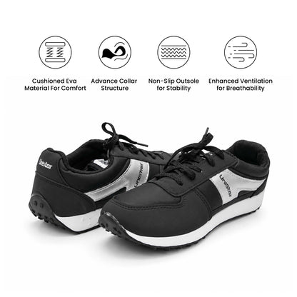 Unistar Premium  School Shoes - Black