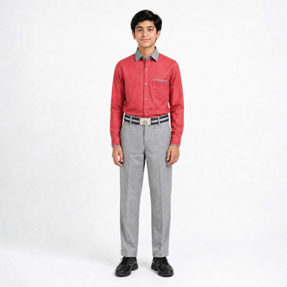 Parimal School Full Sleeve Formal Uniform for Boys