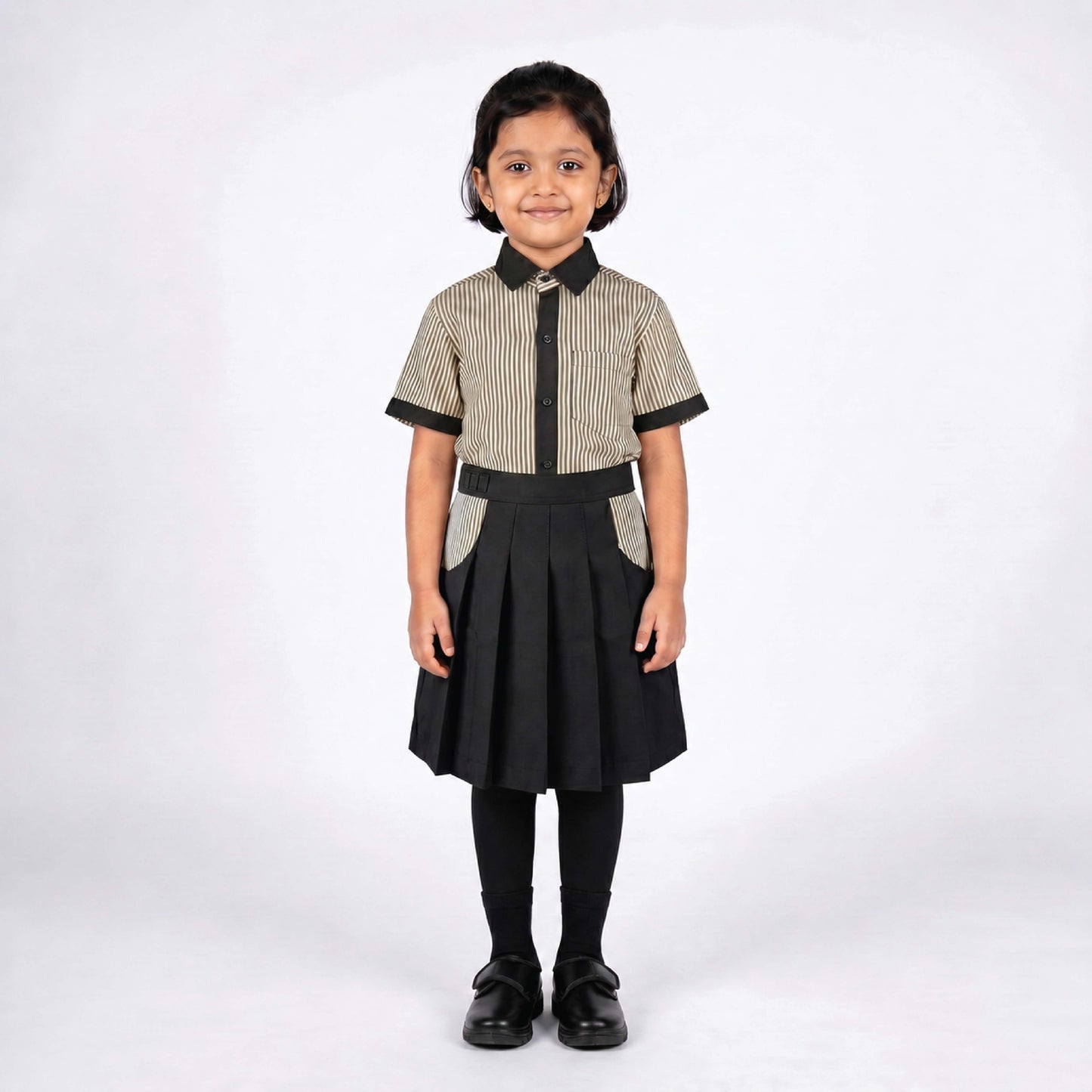 Pragati School Formal Uniform for girls (L.K.G)