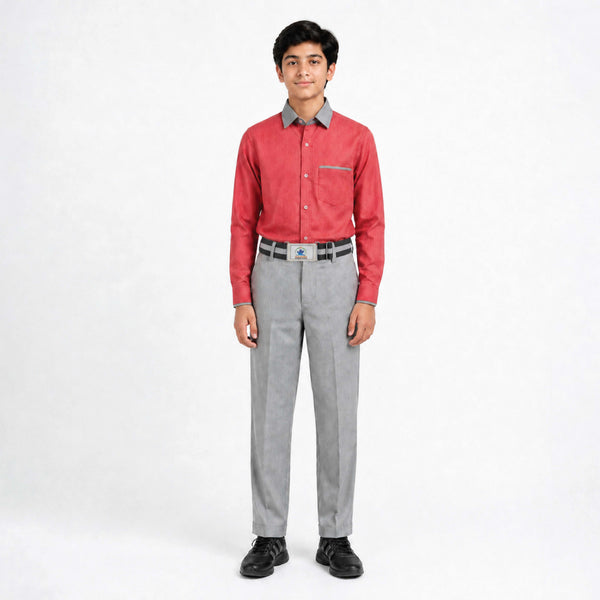 Nalanda School Full Sleeve Formal Uniform for Boys