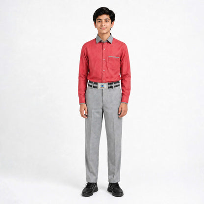 Nalanda School Full Sleeve Formal Uniform for Boys
