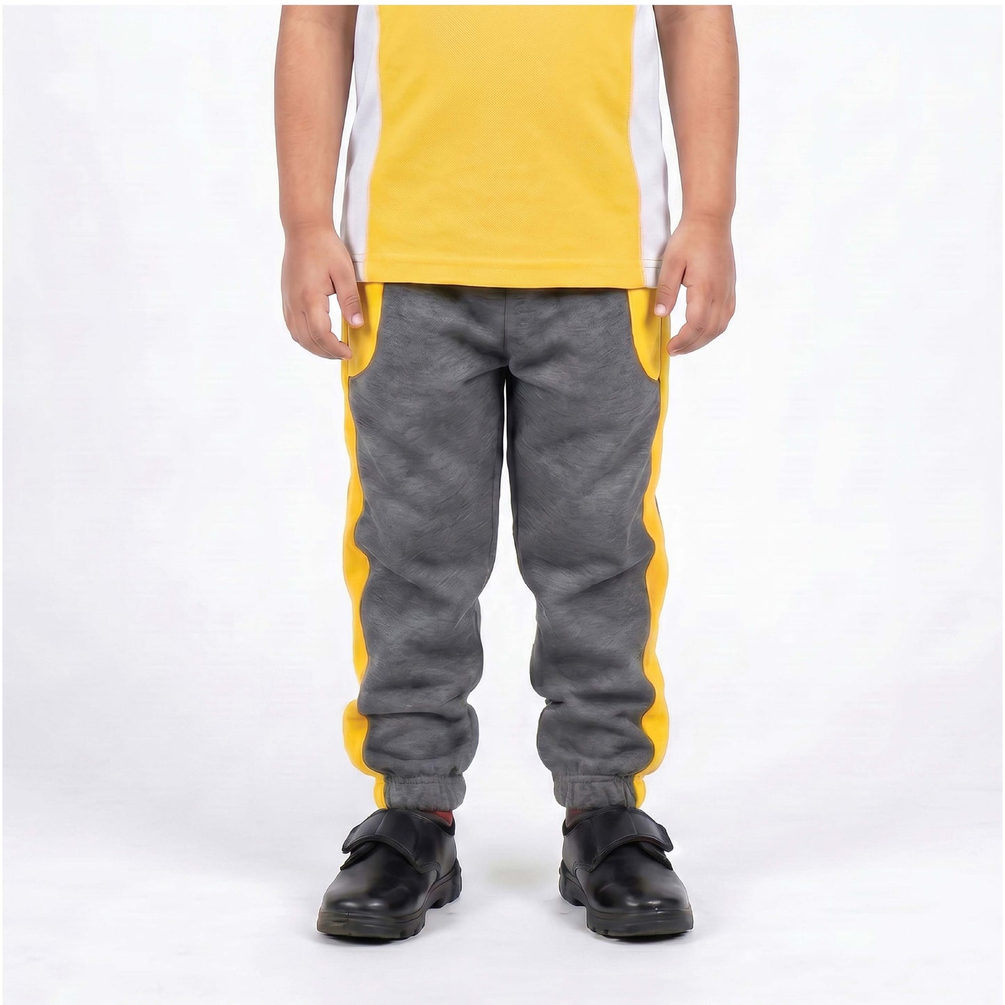 Dholakiya School Sports Uniform Yellow