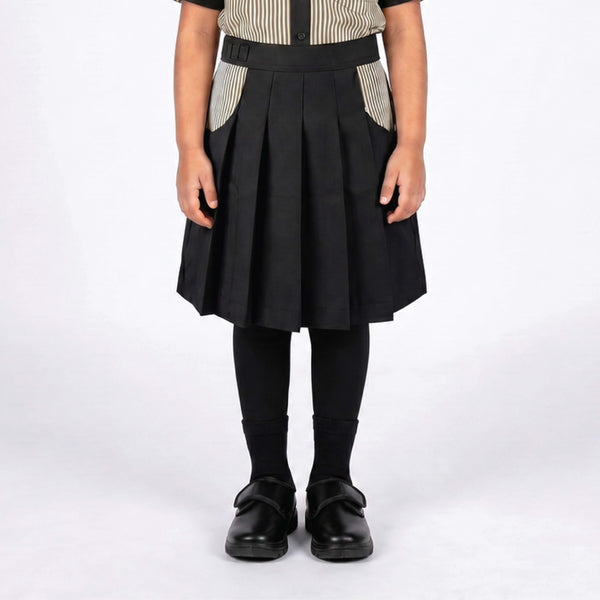 Pragati School Pleated Uniform Skirt